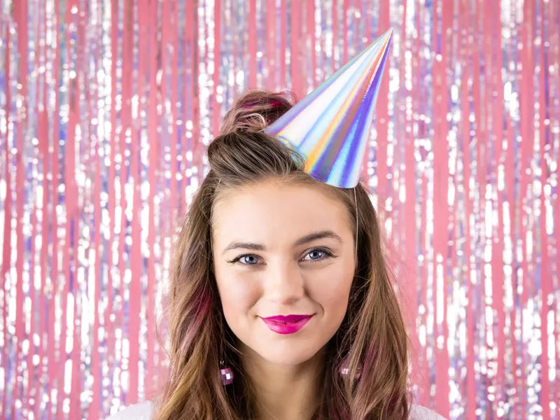 Iridescent Party Hats (6 Pack)