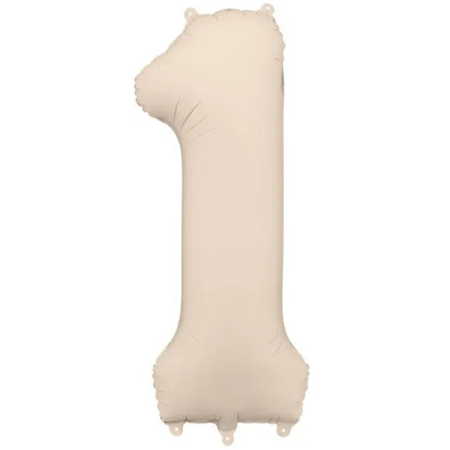 Number 1 Matte Beige Cream 86cm