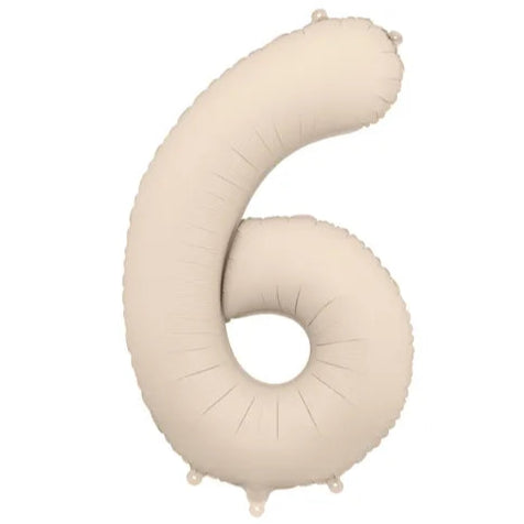 Number 6 Matte Beige Cream 86cm