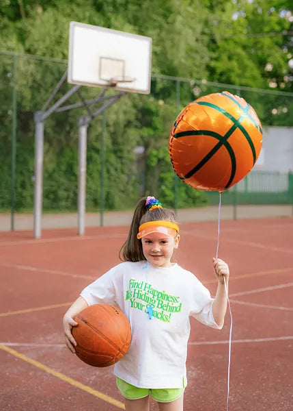 Basketball Foil Balloon 35cm Party Deco