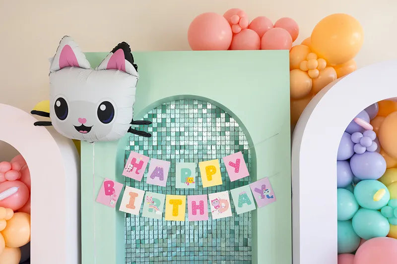 Gabby's Dollhouse Pandy Paws Foil Balloon, 65x57 cm