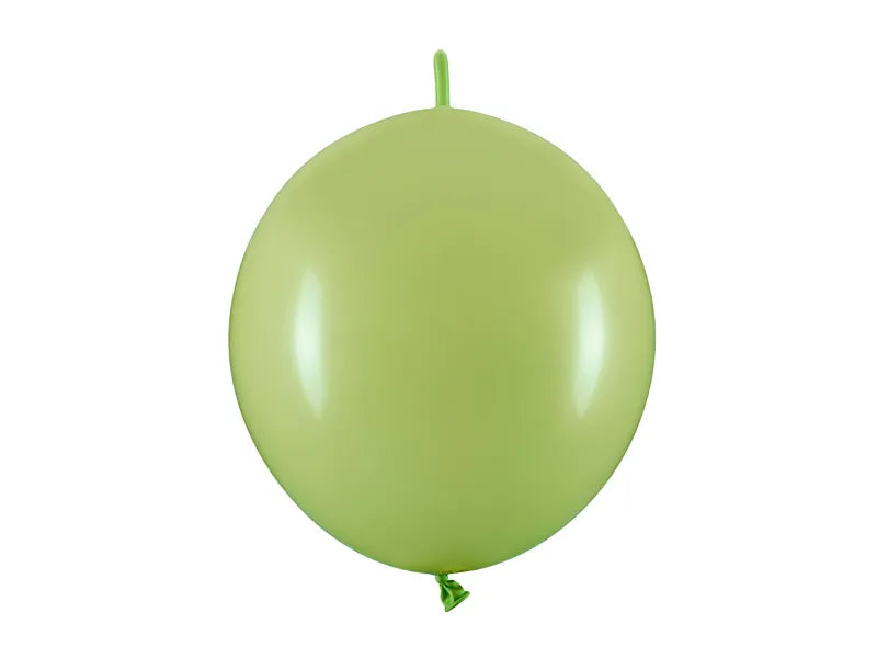 Linking balloons, 33 cm Olive