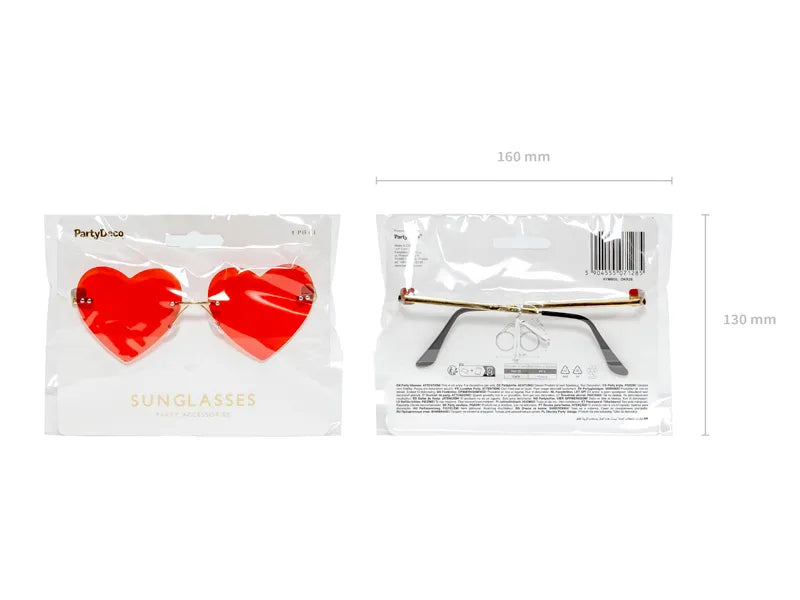 Red Heart Sunglasses