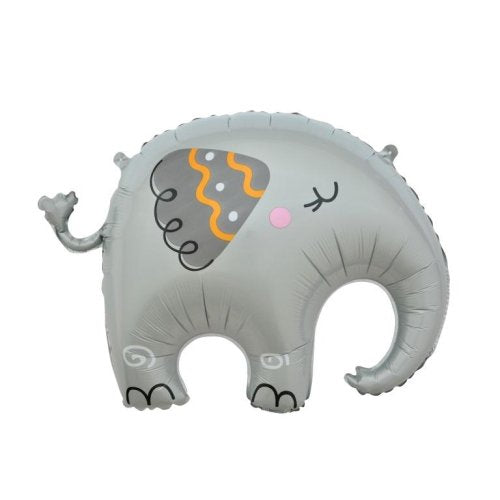 Grey Elephant 57cm Foil Balloon