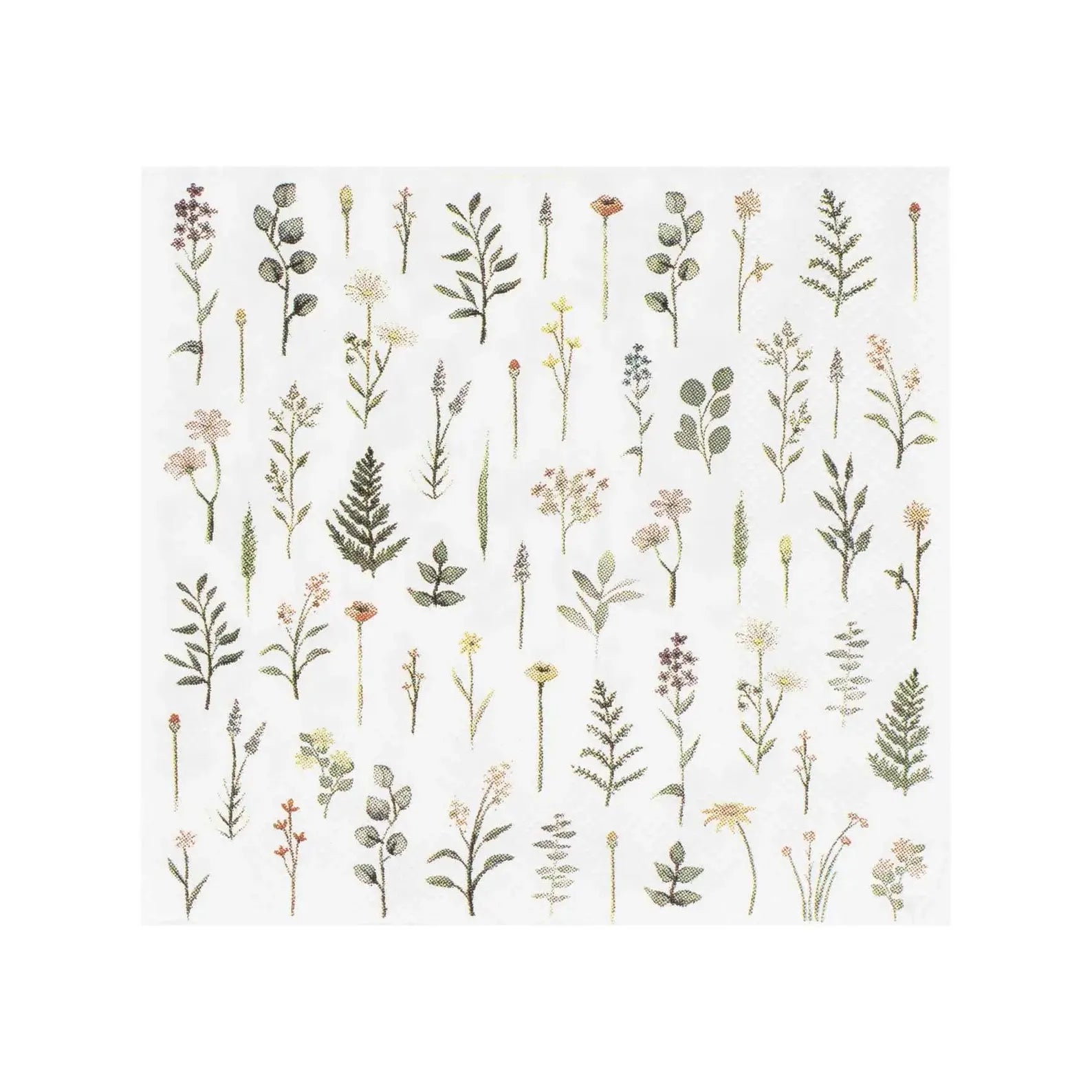 Wildflower Cocktail napkins
