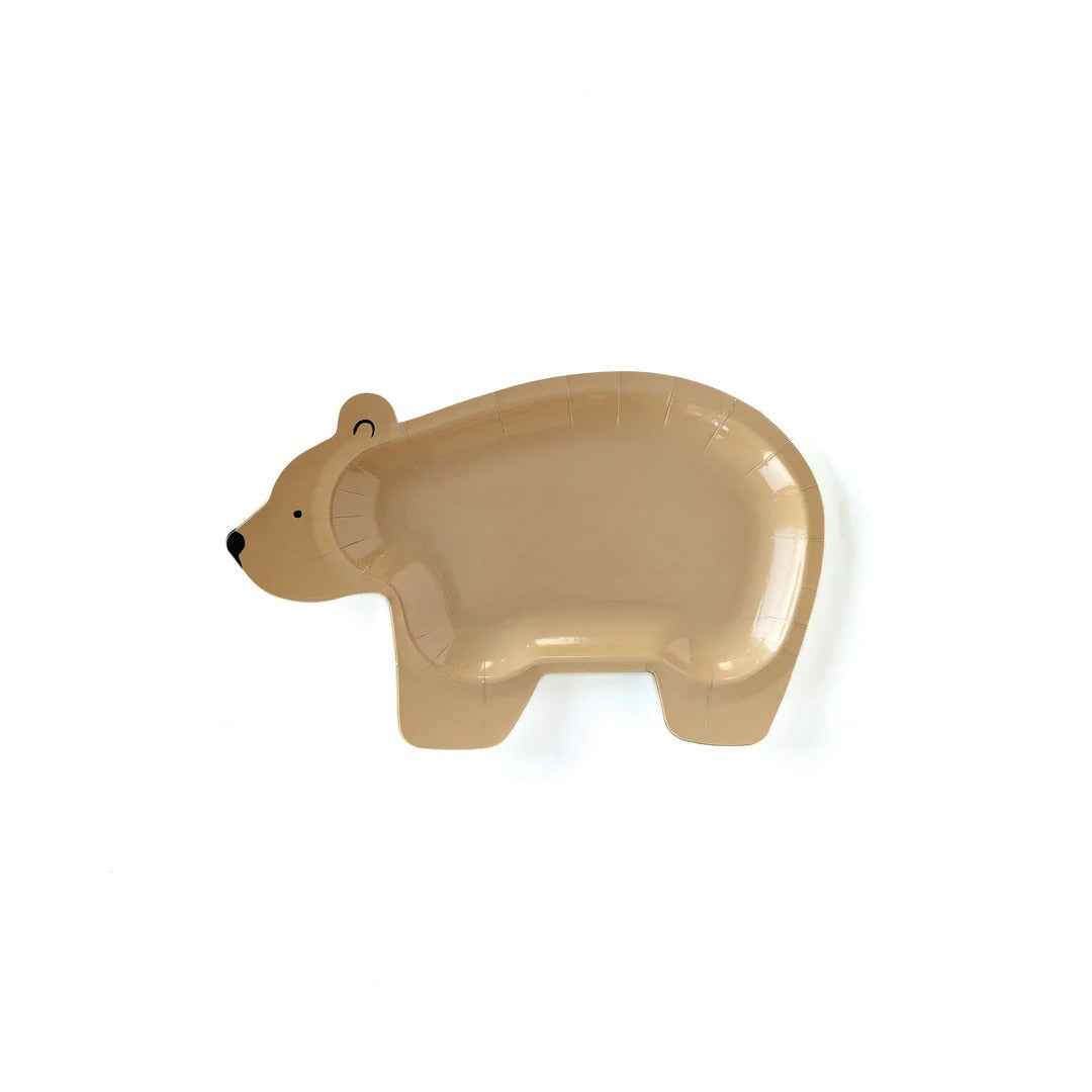 Adventure Bear Party Plates