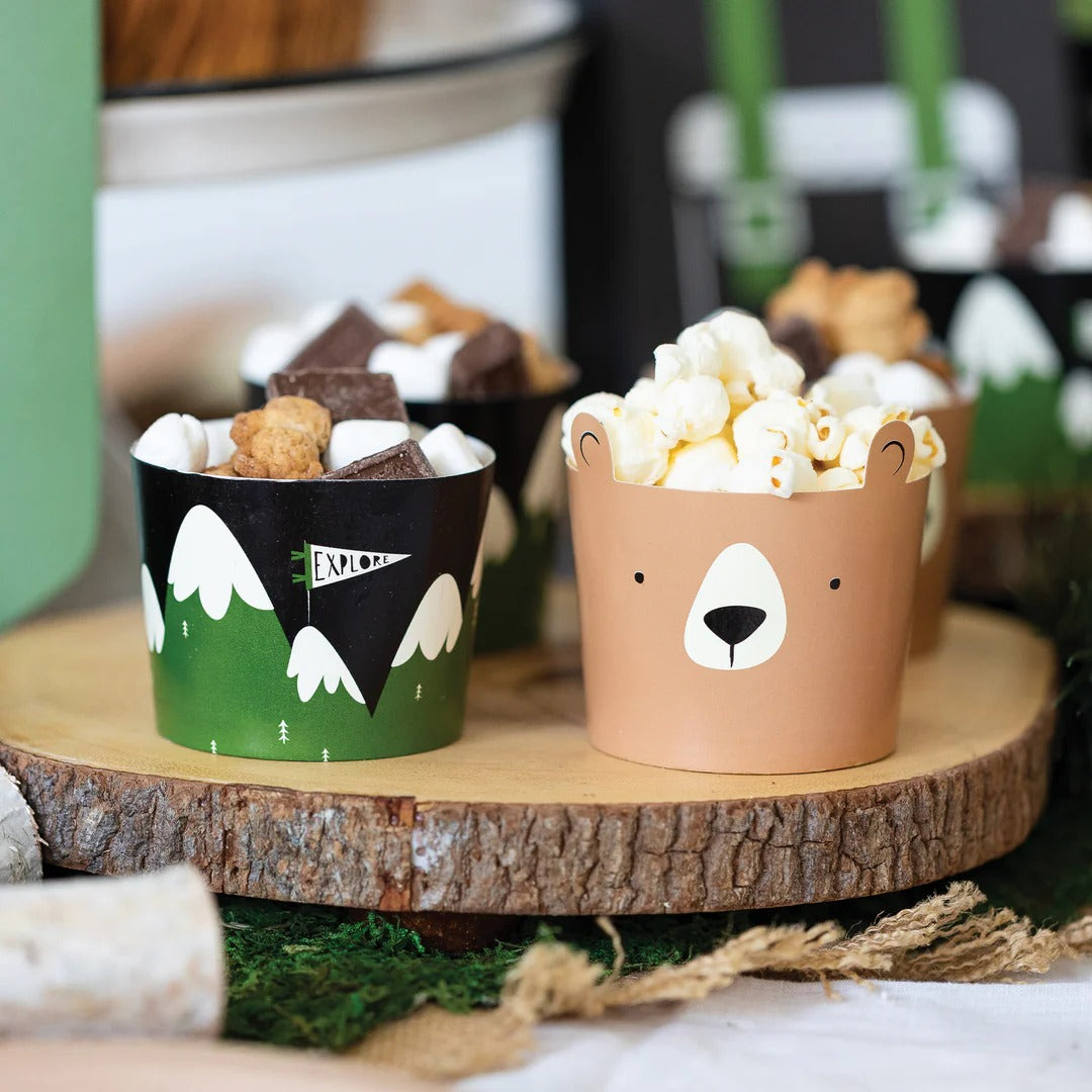 Adventure Bear Cupcakes, Food Cups