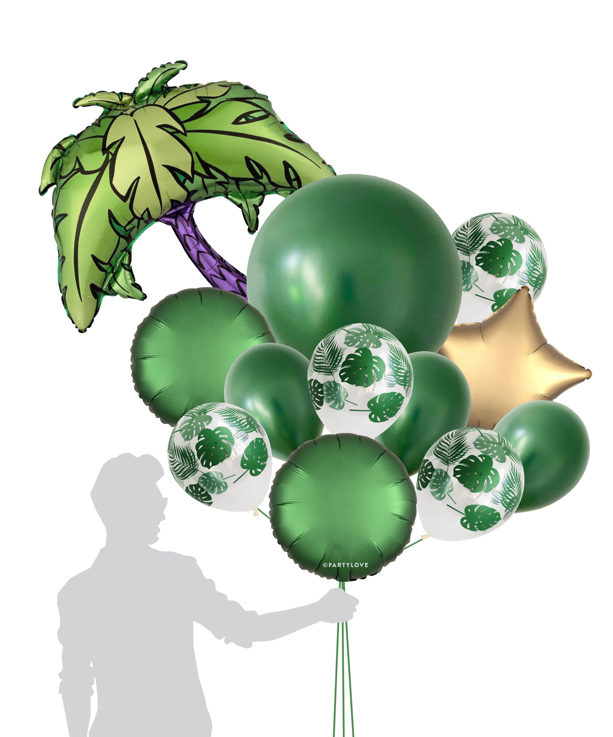 Jungle Balloon Bouquet (12 Pack) Party Love