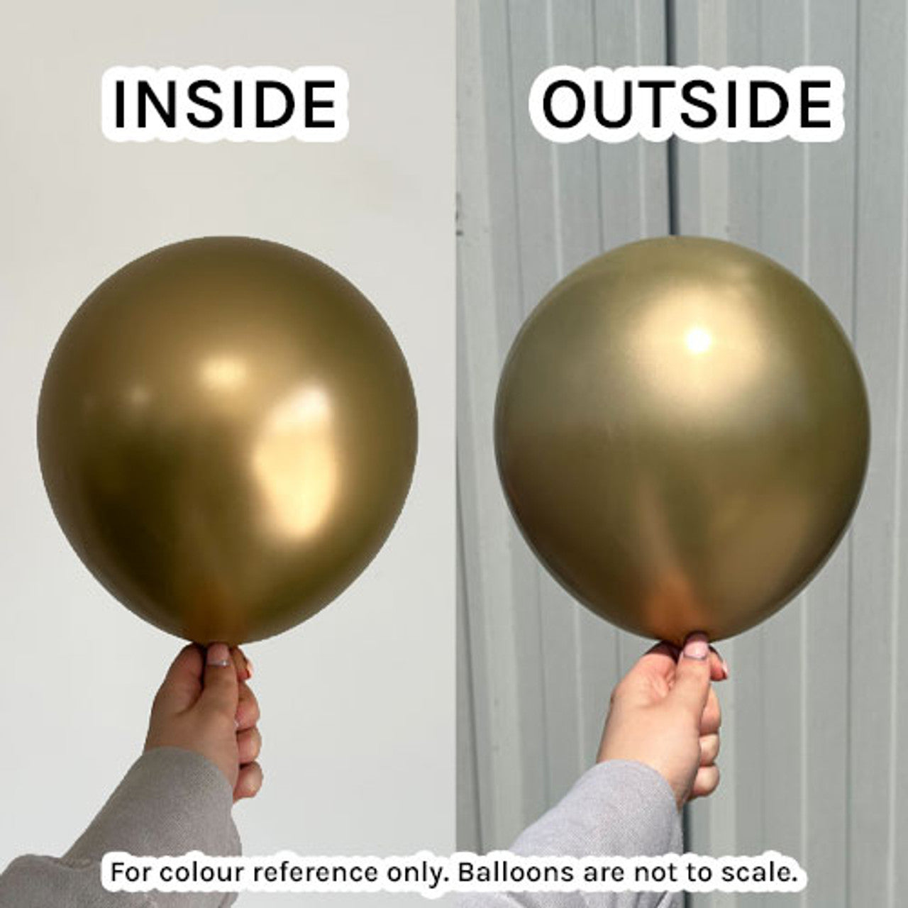 Mirror Gold Kalisan Latex Balloons