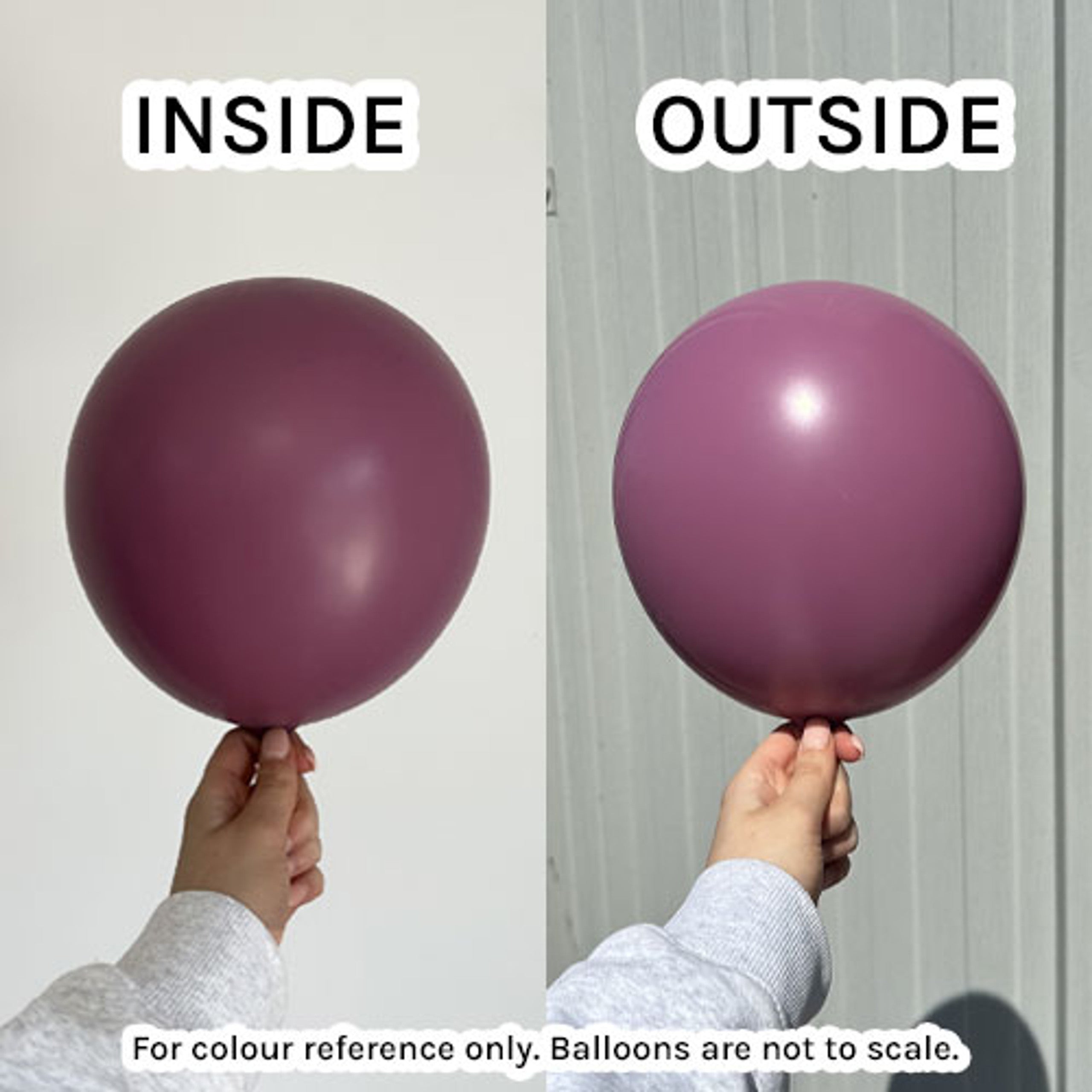 Kalisan Retro Wild Berry Latex Balloons Kalisan