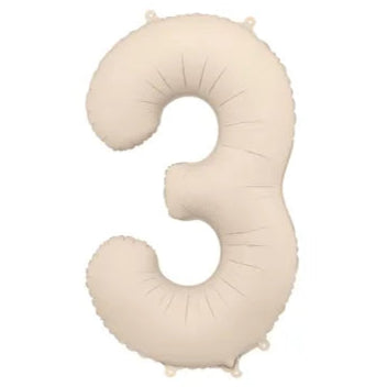 Number 3 Matte Beige Cream 86cm