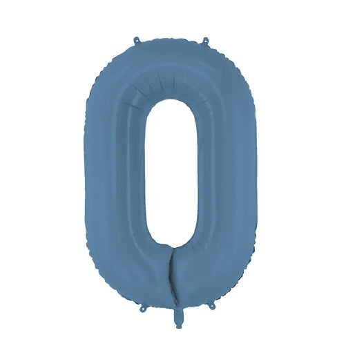 Number 0 Matte Navy 86cm