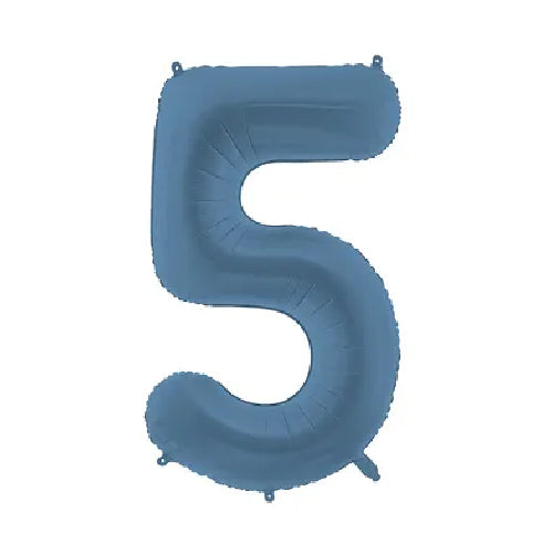 Number 5 Matte Navy 86cm