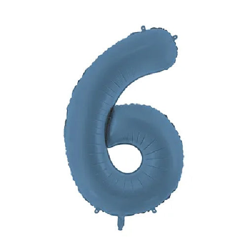 Number 6 Matte Navy 86cm