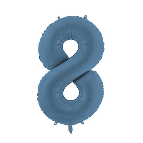 Number 8 Matte Navy 86cm