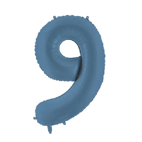Number 9 Matte Navy 86cm