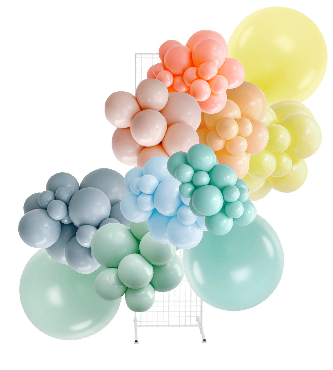 Pastel Rainbow Balloon Garland Kit