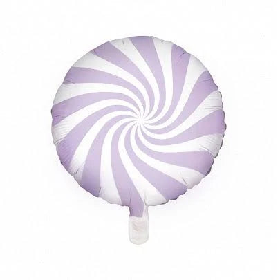 Foil Balloon Candy Pastel Purple Lilac 35cm