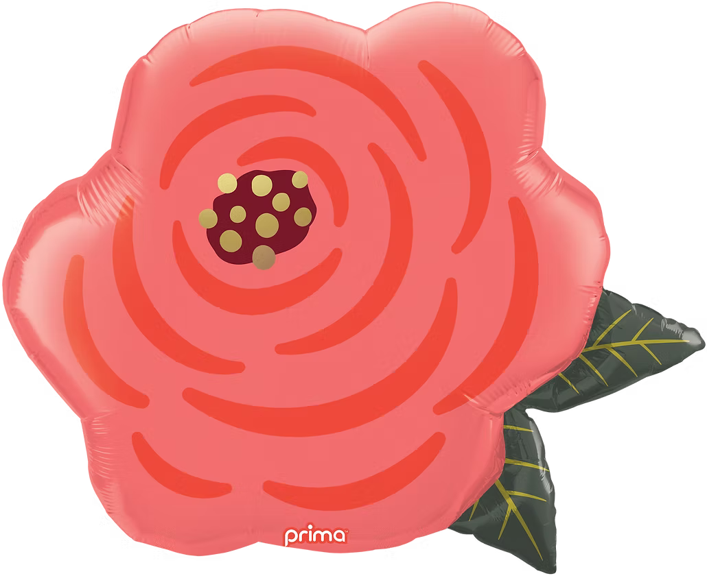 Flower foil balloon 83cm