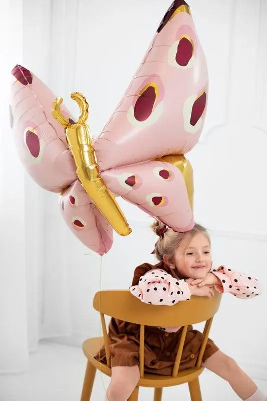 Butterfly Foil Balloon 120cm Party Deco