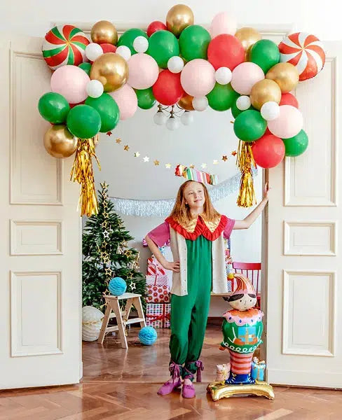 Christmas Balloon Garland Kit Party Deco
