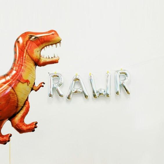 Dinosaur T-Rex Foil Balloon 91cm Qualatex