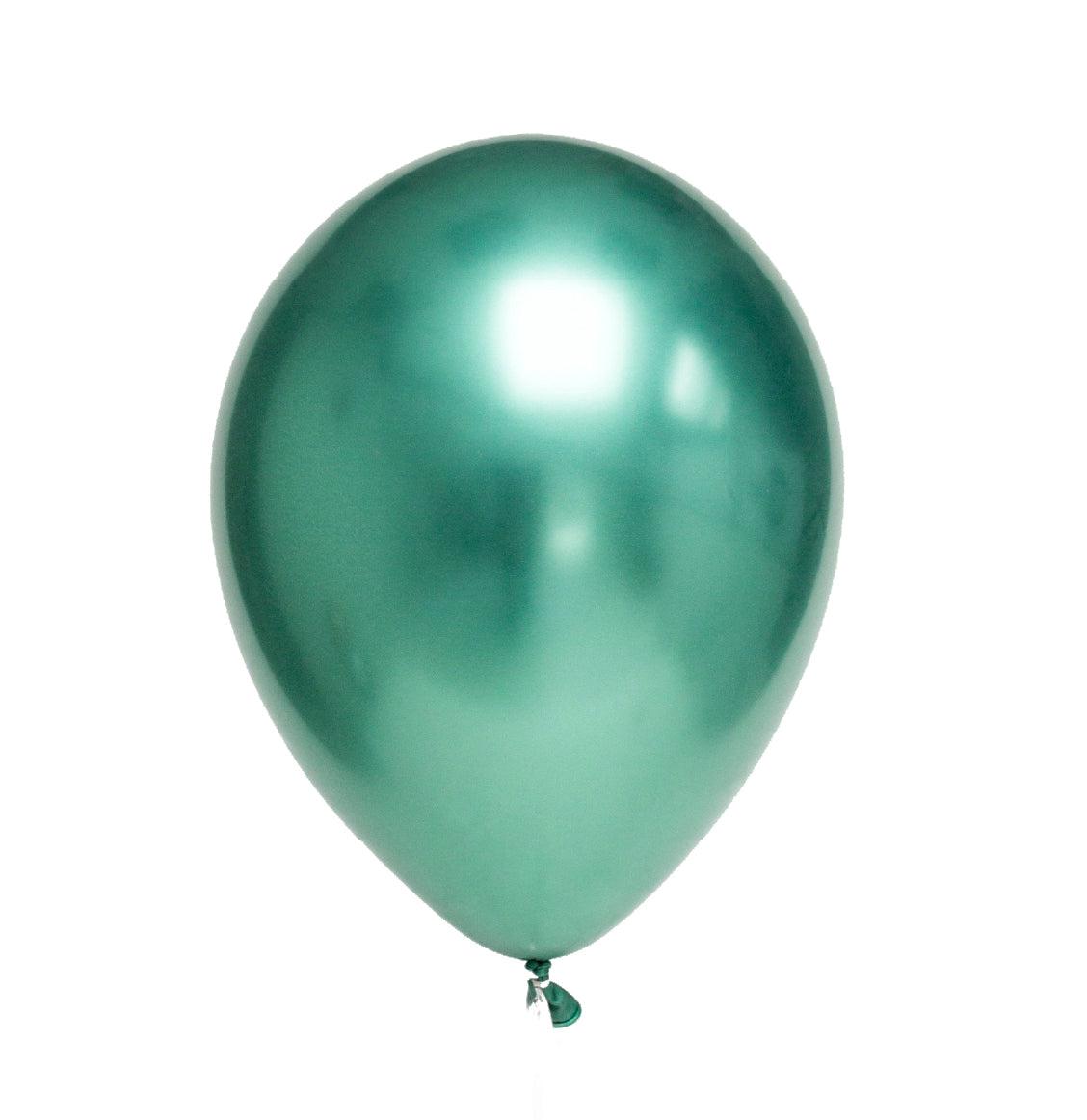 Qualatex Green Chrome Latex Balloons Qualatex Latex