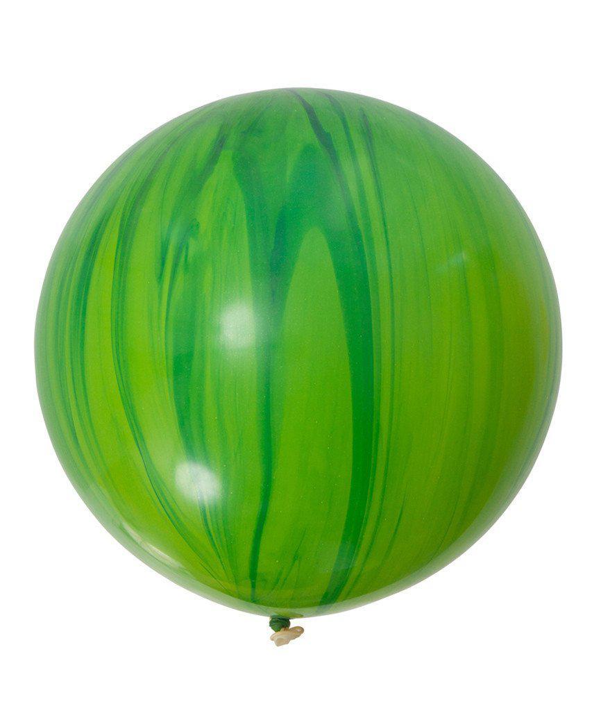 Qualatex Green Marble Superagate Latex Balloons Qualatex Latex