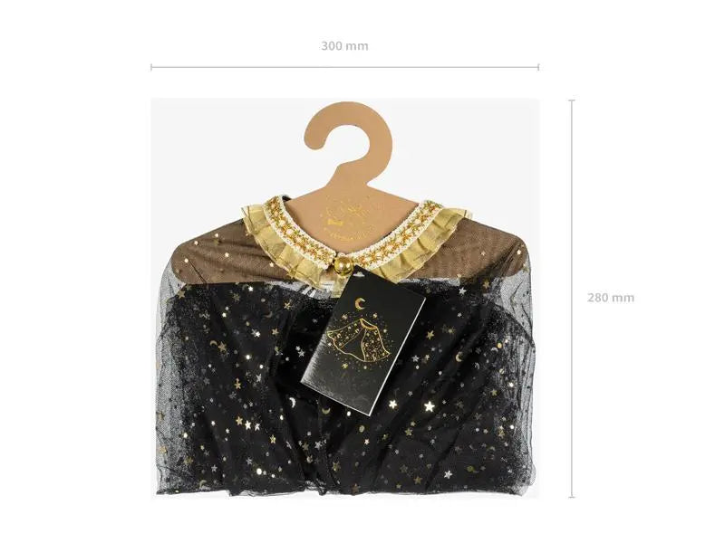 Halloween Black Witches Cape Costume Party Deco