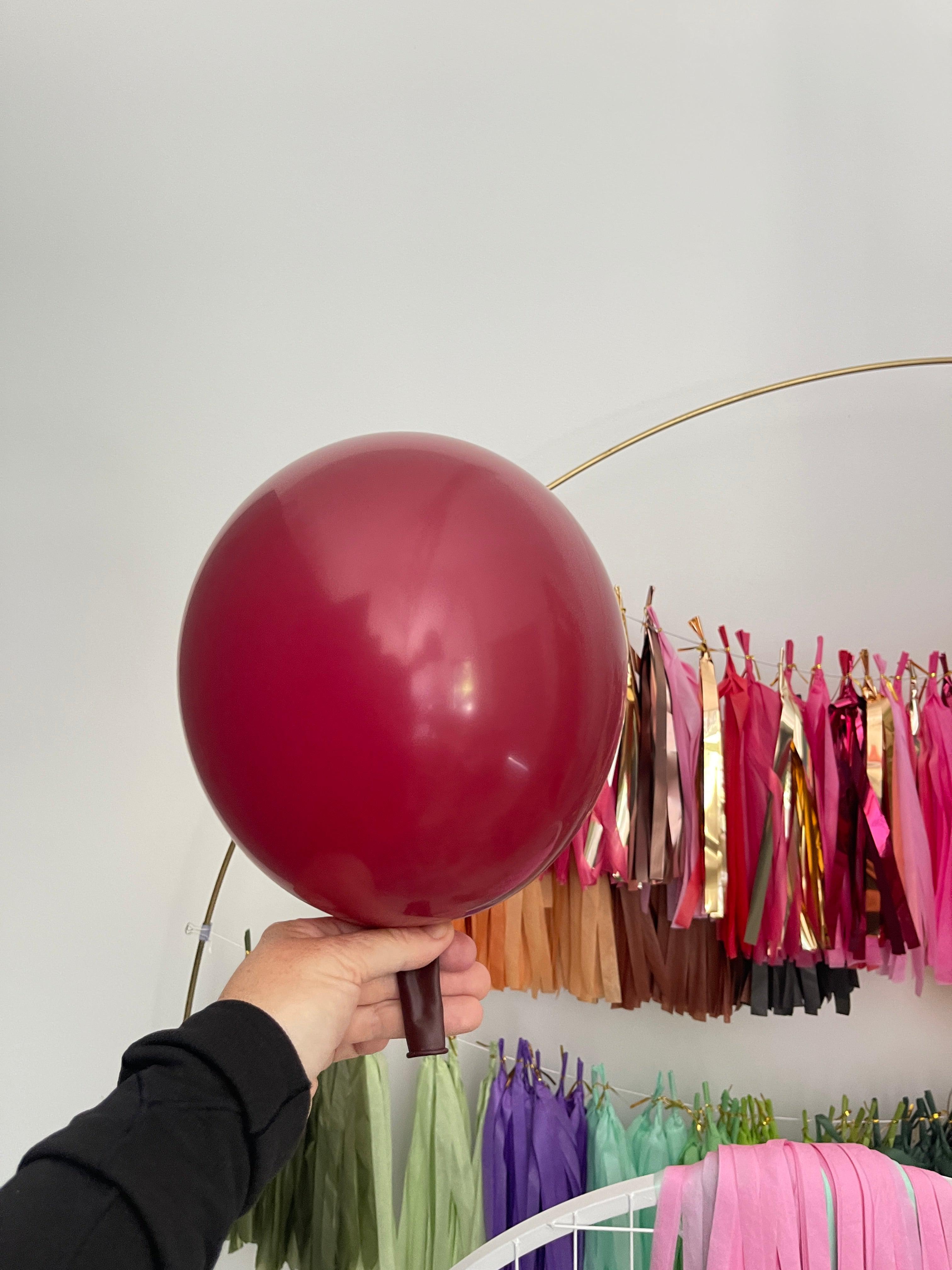 Maroon Latex Balloons Alpen