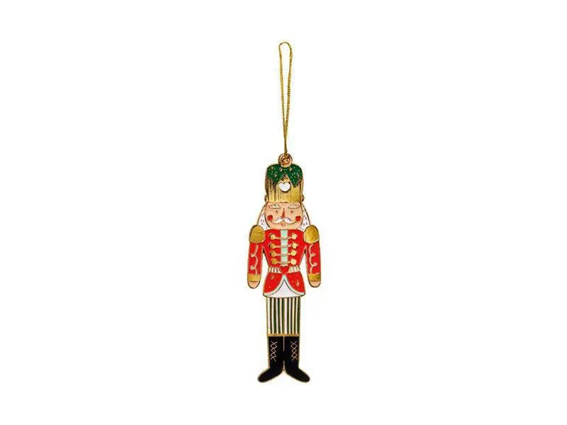 Metal Nutcracker Christmas Decoration Party Deco