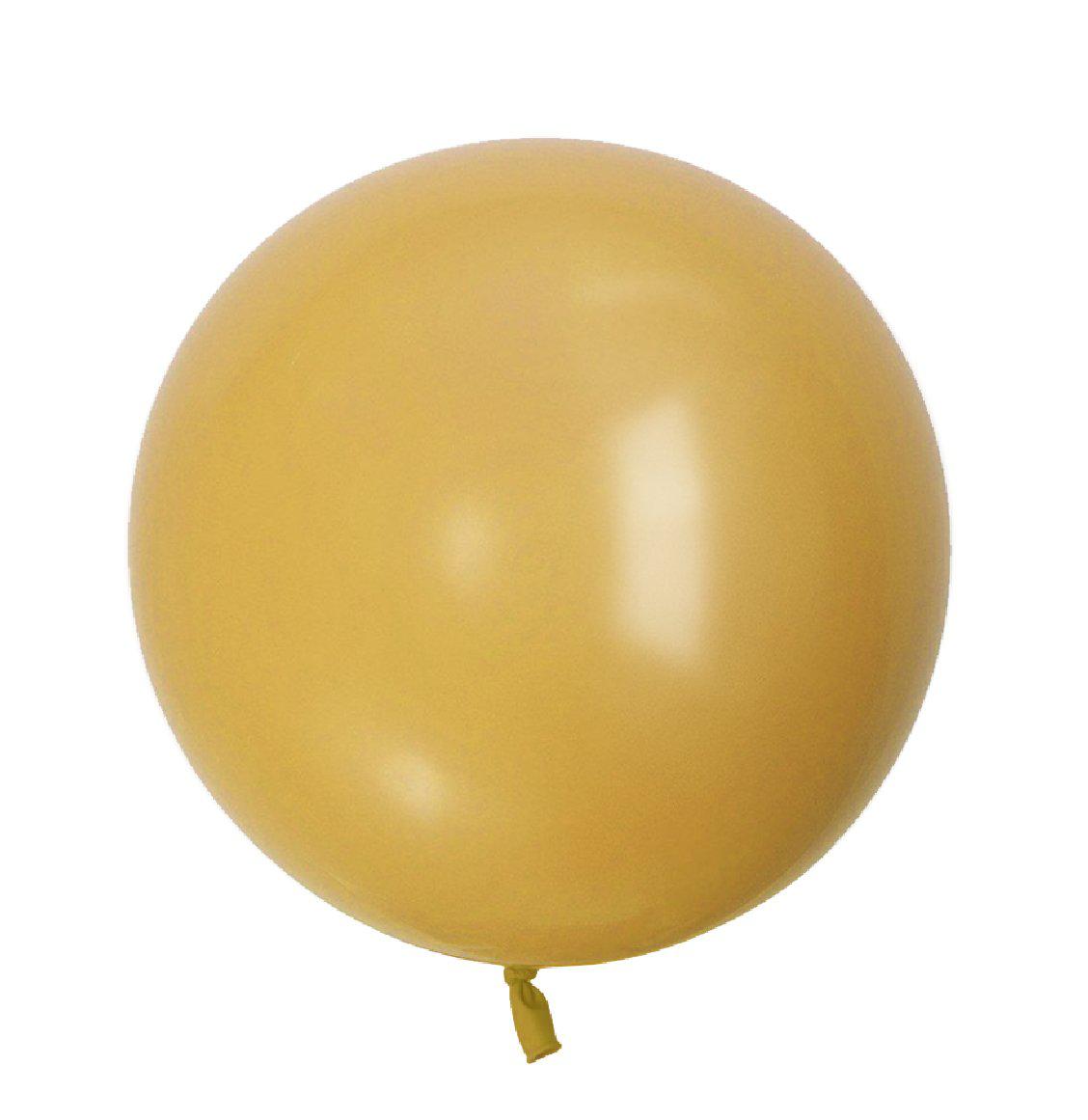 Tuftex Mustard Latex Balloons Tuftex