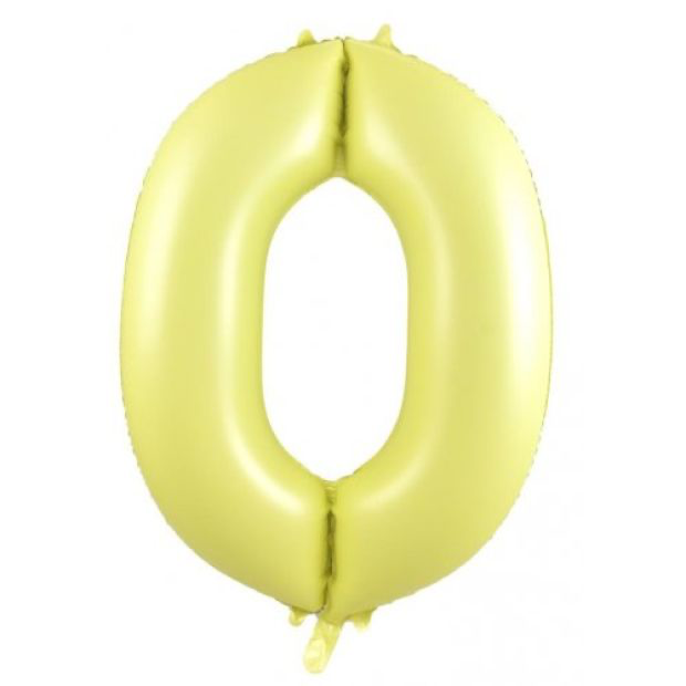 Pastel Matte Yellow Number 0 (34") 86cm Decrotex