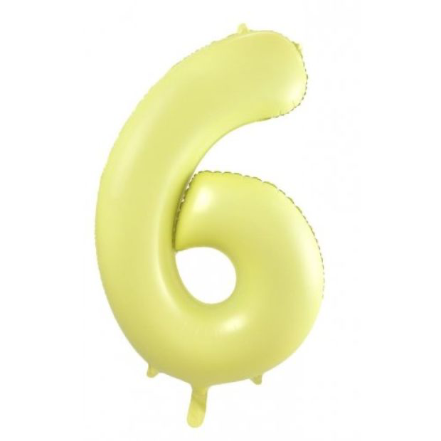 Pastel Matte Yellow Number 6 (34") 86cm Decrotex