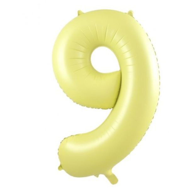 Pastel Matte Yellow Number 9 (34") 86cm Decrotex