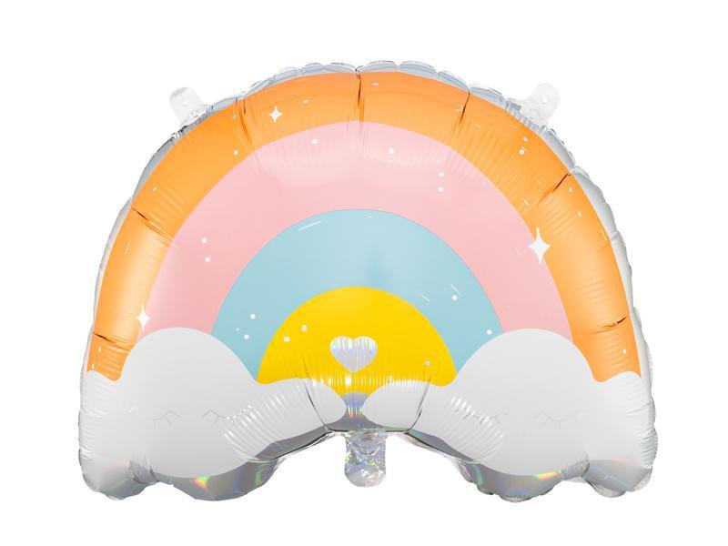 Rainbow Foil Balloon 55x40cm Party Deco