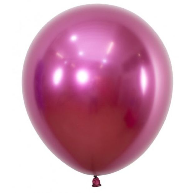 Sempertex Reflex Fuchsia Pink Latex Balloons Sempertex