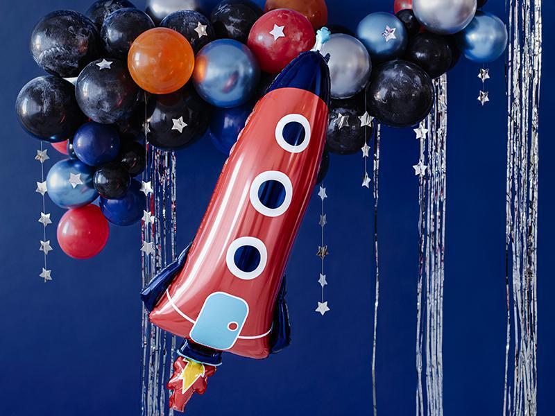 Rocket Foil Balloon 115cm Party Deco