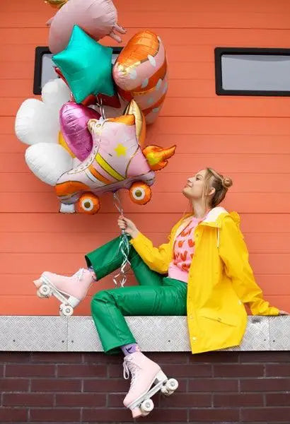 Roller Skate Foil Balloon 74cm Party Deco