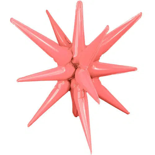 Starburst 22" (56cm) Bubblegum Pink 3D foil balloon (Air-Fill Only) Party Love