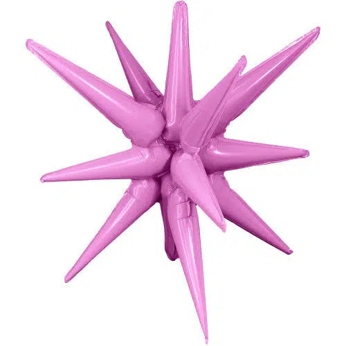 Starburst 22" (56cm) Lilac 3D foil balloon (Air-Fill Only) Party Love
