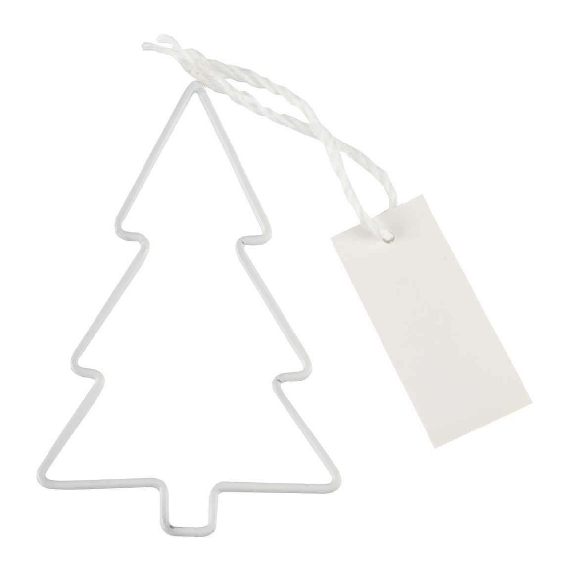 White Wire Christmas Tree Place Card Holder (4 Pack) Ginger Ray